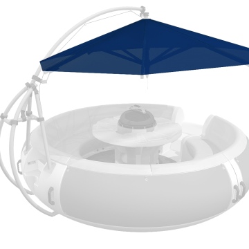Bespannung Airtix blau, Brandklasse B1