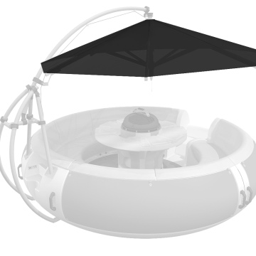 Bespannung Airtix schwarz, Brandklasse B1