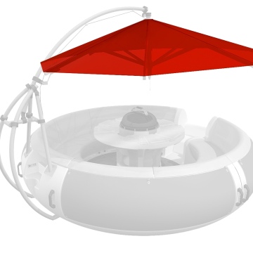 Bespannung Airtix, rot, Brandklasse B1