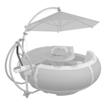 Bogenflansch S4L links, V4A
